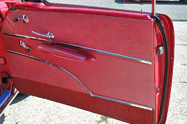 Door panel restoration and design by Batrry Seat.