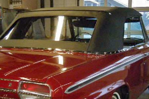 Convertible top replaced by Barry Seat